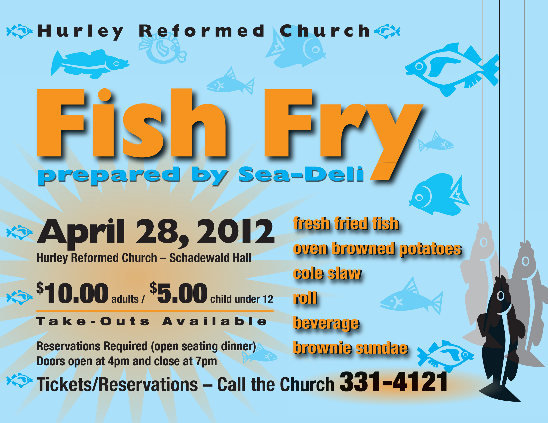 Fish Fry Dinner Hurley Reformed Church